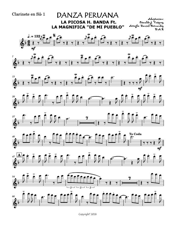 La imagen puede contener una previsualizacion de una partitura